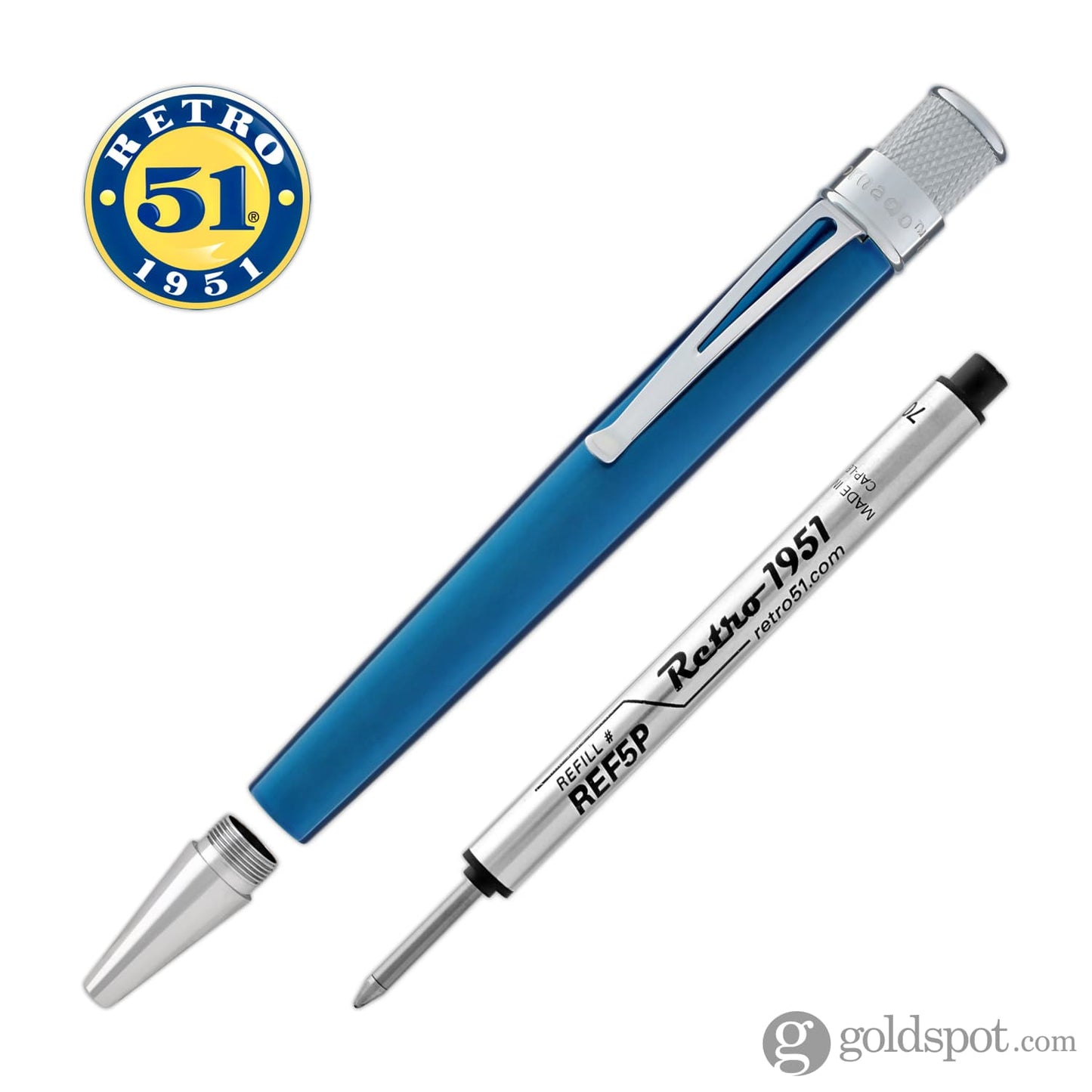 Retro 51 Tornado Rollerball Pen in Peacock Lacquer Rollerball Pen