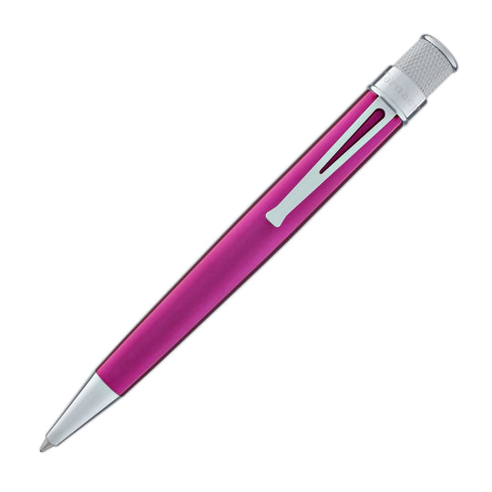 Retro 51 Tornado Rollerball Pen in Pink Lacquer