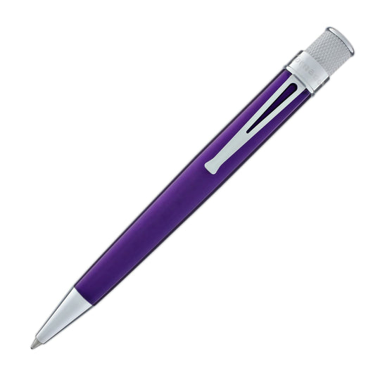 Retro 51 Tornado Rollerball Pen in Purple Lacquer