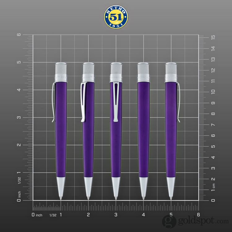 Retro 51 Tornado Rollerball Pen in Purple Lacquer Rollerball Pen