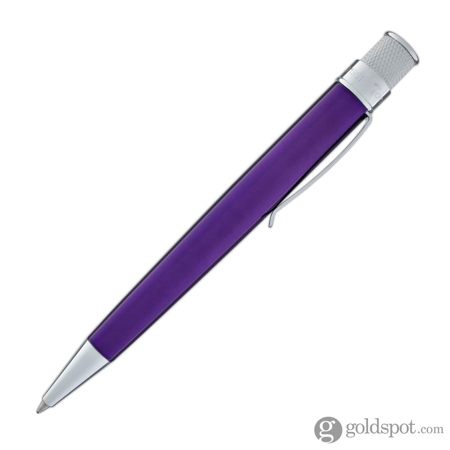 Retro 51 Tornado Rollerball Pen in Purple Lacquer Rollerball Pen