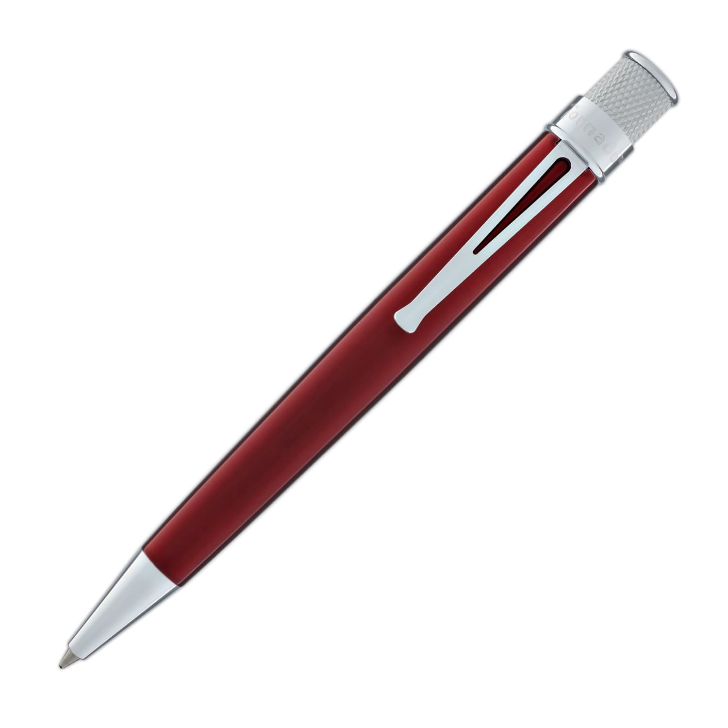 Retro 51 Tornado Rollerball Pen in Red Lacquer - Goldspot Pens