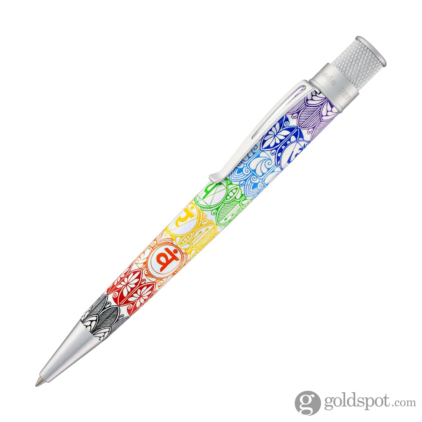 Retro 51 Tornado Rollerball Pen in Seven Chakras Rollerball Pen