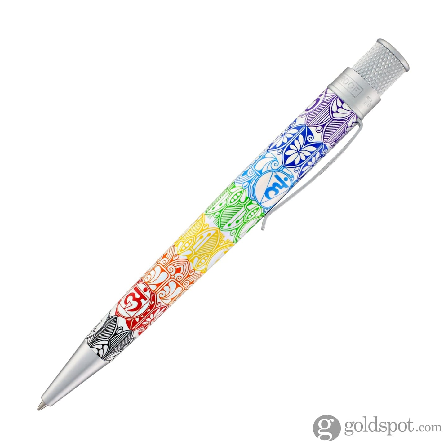 Retro 51 Tornado Rollerball Pen in Seven Chakras Rollerball Pen