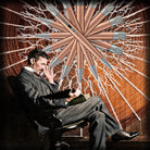 Retro 51 Tornado Vintage Metalsmith Rollerball Pen in Nikola Tesla Rollerball Pen