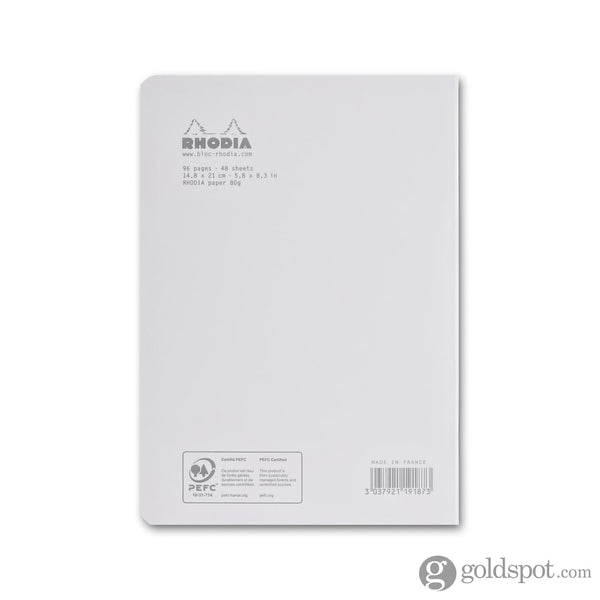 Rhodia Side Slim Staple Bound A4 Notebook (8.25 x 11.75)