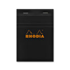 Rhodia No. 13 Staplebound 4 x 6 Graph Paper Notepad in Black Notepad