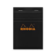 Rhodia No. 13 Staplebound 4 x 6 Graph Paper Notepad in Black