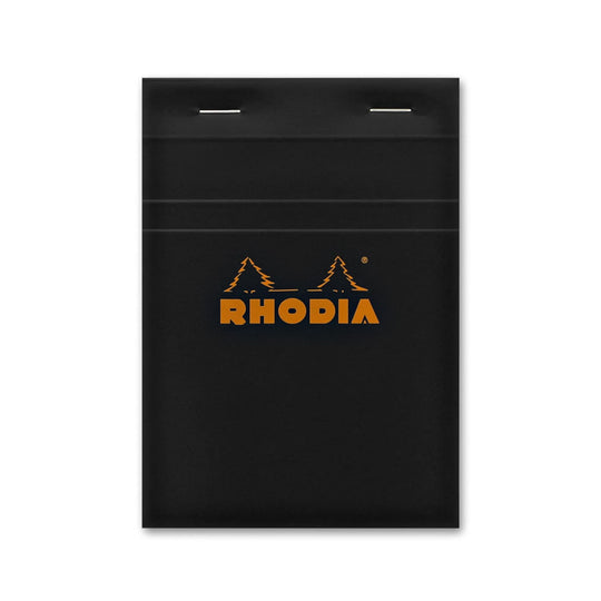 Rhodia No. 13 Staplebound 4 x 6 Graph Paper Notepad in Black