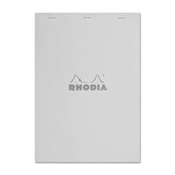 Rhodia No.18 Staplebound 8.25 x 11.75 Notepad in Ice