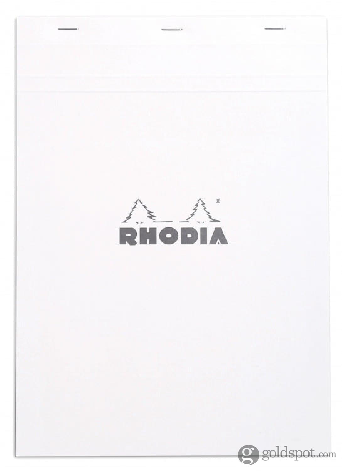 Rhodia No.18 Staplebound 8.25 x 11.75 Notepad in Ice Graph Notebooks Journals