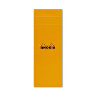 Rhodia No. 8 Staplebound 3 x 8.25 Notepad in Orange