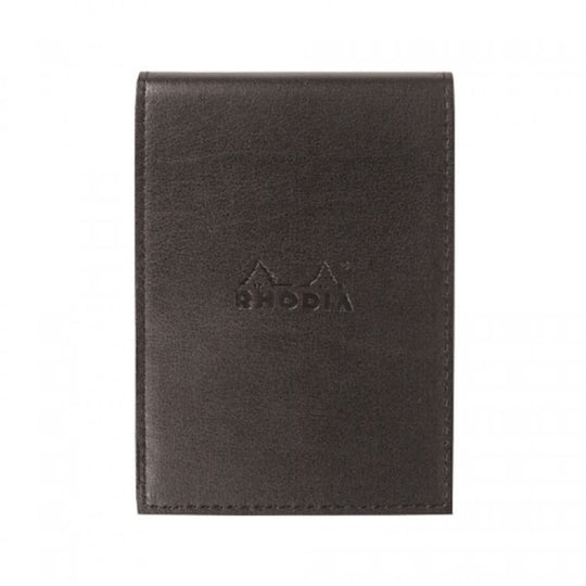 Rhodia Pad Holder in Black with Graph Pad with Pen Loop - 3.5 x 4.5