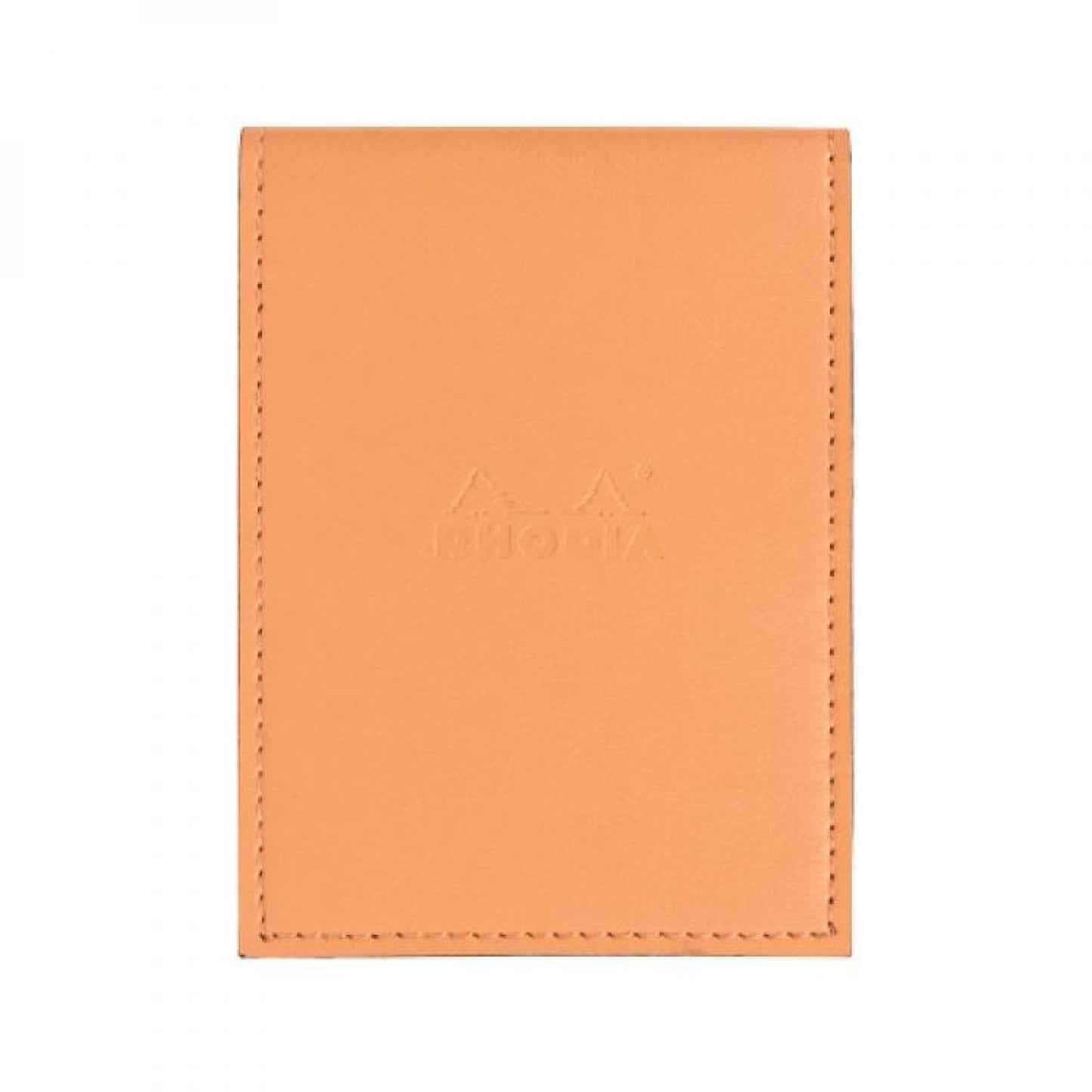 Rhodia Pad Holder in Orange with Graph Pad with Pen Loop - 3.5 x 4.5 Notebook