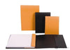 Rhodia Pad Holder in Orange with Graph Pad with Pen Loop - 6 x 8.75 Notepad