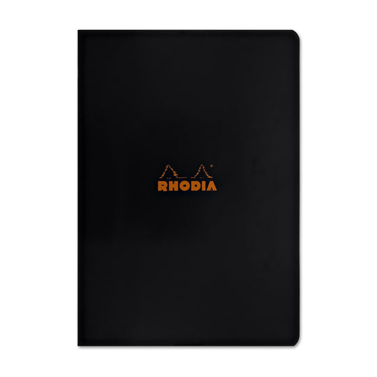 Rhodia Staplebound Graph Paper Notebook in Black - 3 x 4.75