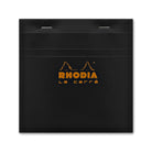Rhodia Staplebound Graph Paper Notepad in Black - 5.75 x 5.75 Notepad