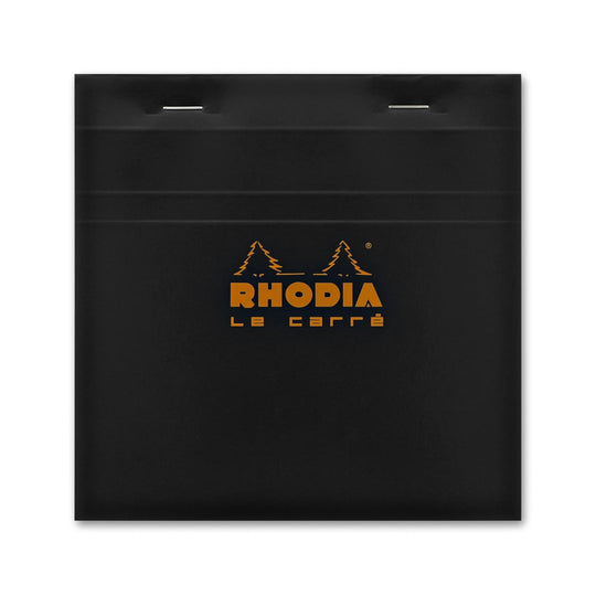 Rhodia Staplebound Graph Paper Notepad in Black - 5.75 x 5.75