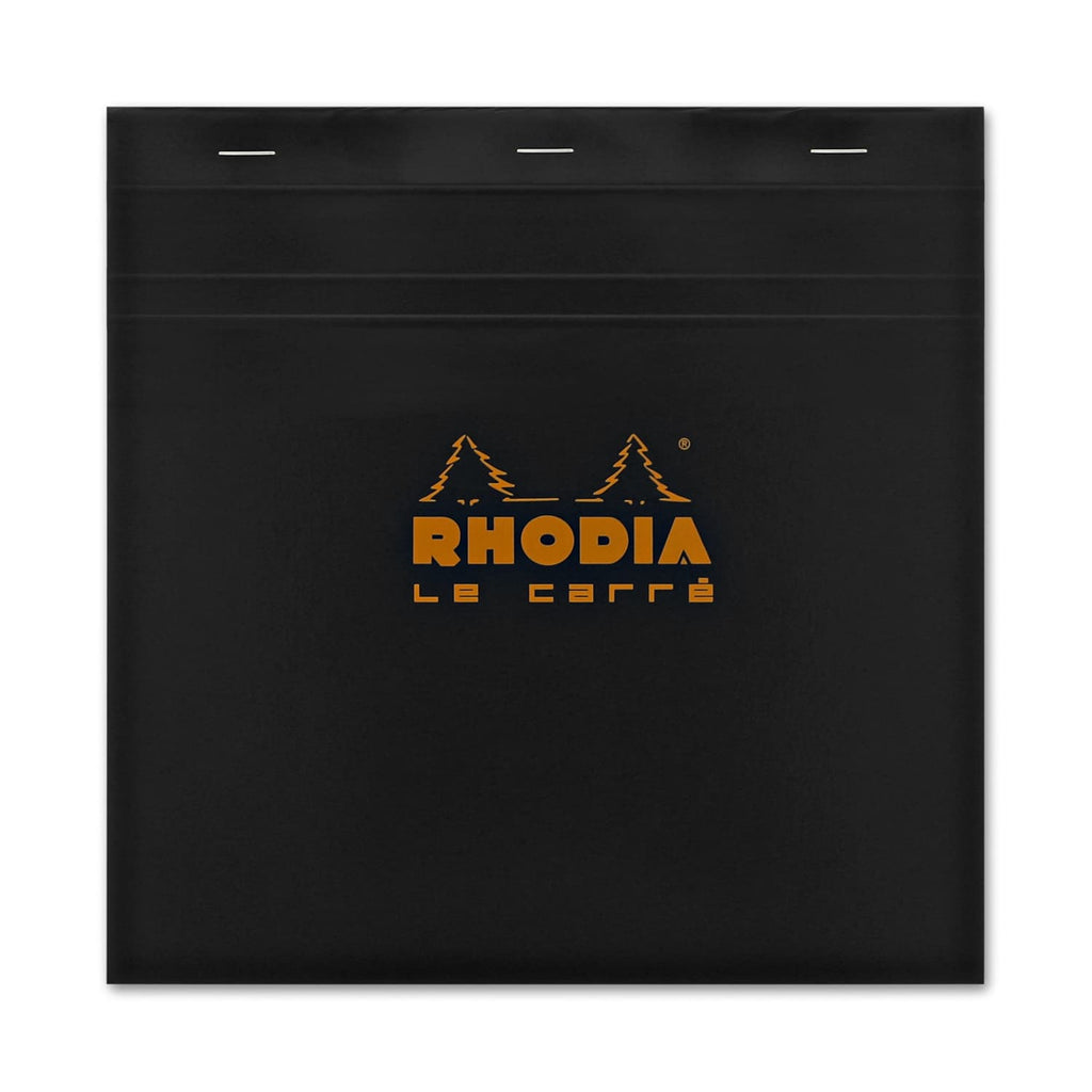 Rhodia Staplebound Graph Paper Notepad in Black - 8.25 x 8.25 Notepad