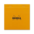 Rhodia Staplebound Graph Paper Notepad in Orange - 5.75 x 5.75 Notepad