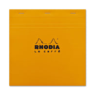 Rhodia Staplebound Graph Paper Notepad in Orange - 8.25 x 8.25