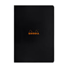 Rhodia Staplebound Lined Paper Notebook in Black - 8.25 x 11.75 Notebook