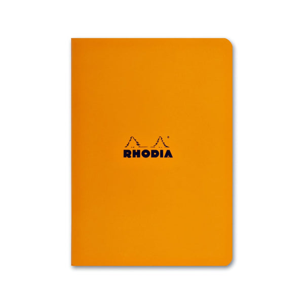 Rhodia Staplebound Lined Paper Notebook in Orange - 6 x 8.25 Notebook