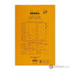 Rhodia Staplebound Lined Paper Pad in Orange - 8.25 x 12.5 Notepad