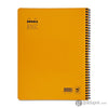 Rhodia Wirebound 4 Color Lined Paper Notebook in Orange - 9 x 11.25 Notebook