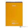 Rhodia Wirebound Dot Grid Paper Notebook in Orange - 8.25 x 11.75 Notebook