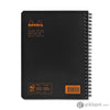 Rhodia Wirebound Dotted Paper Notebook in Black- 6 x 8.25 Notebook