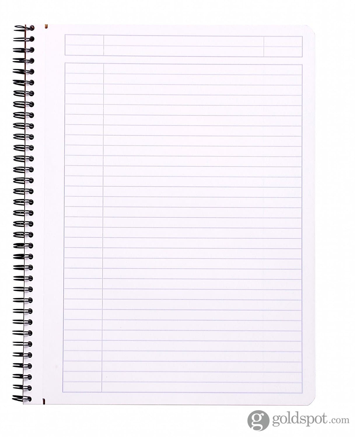 Rhodia Wirebound Lined Paper Notebook in Orange - 9 x 11.75 Notebook