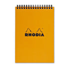 Rhodia Wirebound Lined Paper Notepad in Orange - 6 x 8.25 Notepad