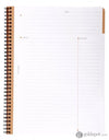 Rhodia Wiredbound Lined Meeting Book Notebook in Black - 9 x 11.75 Notebook