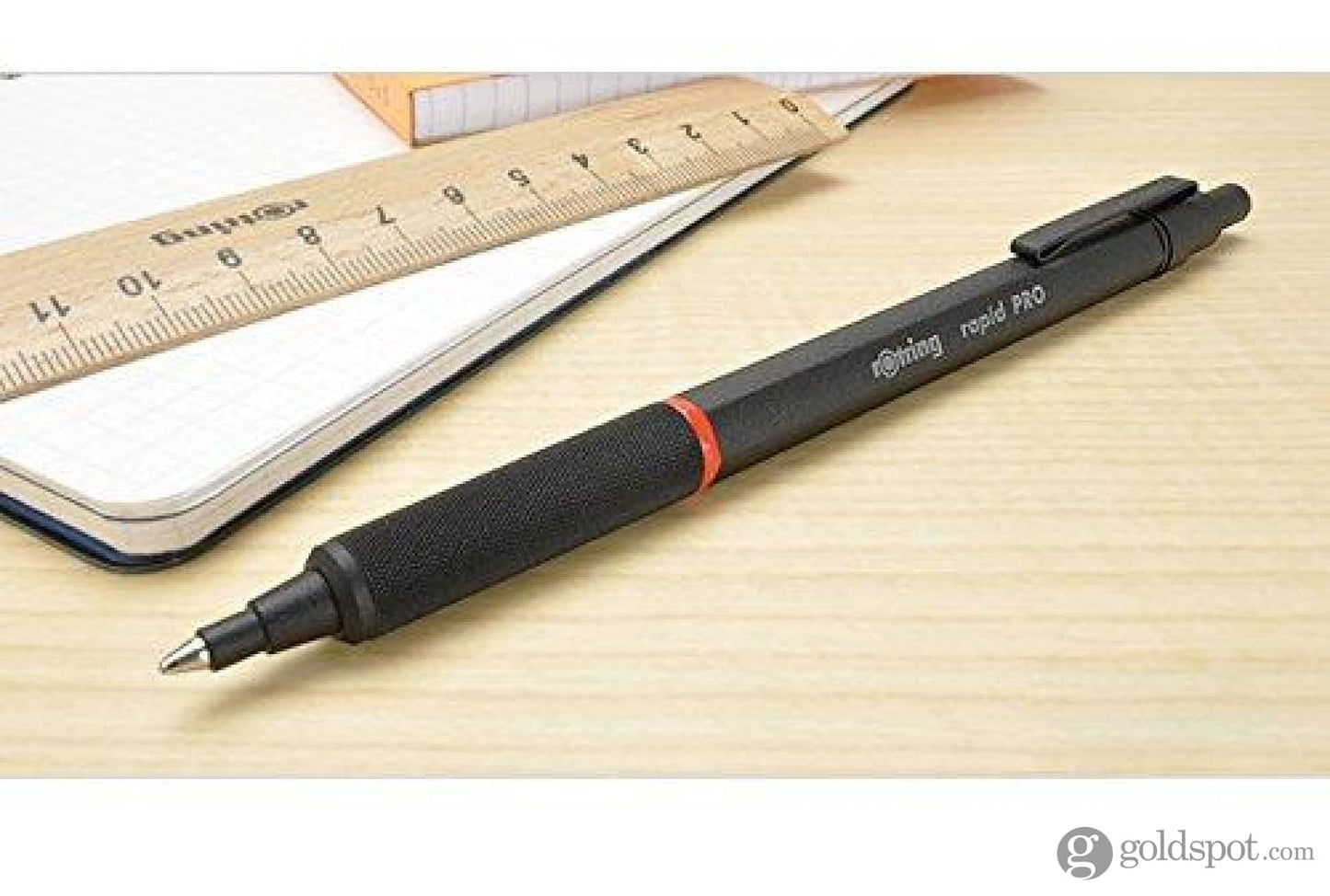 Rotring Rapid PRO Ballpoint Pen in Black - Medium Point Ballpoint Pen