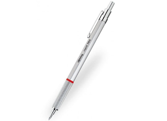 Rotring Rapid PRO Ballpoint Pen in Chrome - Medium Point