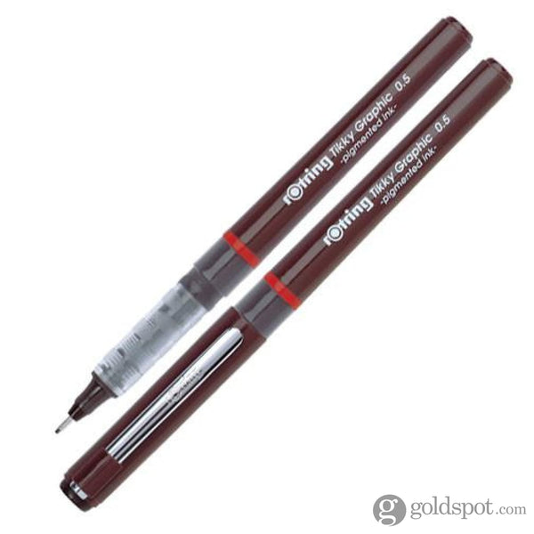 Rotring Tikky Graphic Fineliner Fiber Tip Pen - 0.5mm Fineliner