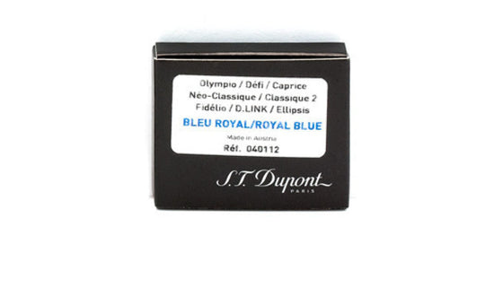 S.T. Dupont Ink Cartridges in Royal Blue - Pack of 6