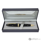 Sailor 1911 Large Ballpoint Pen in Black with Gold Trim Ballpoint Pen