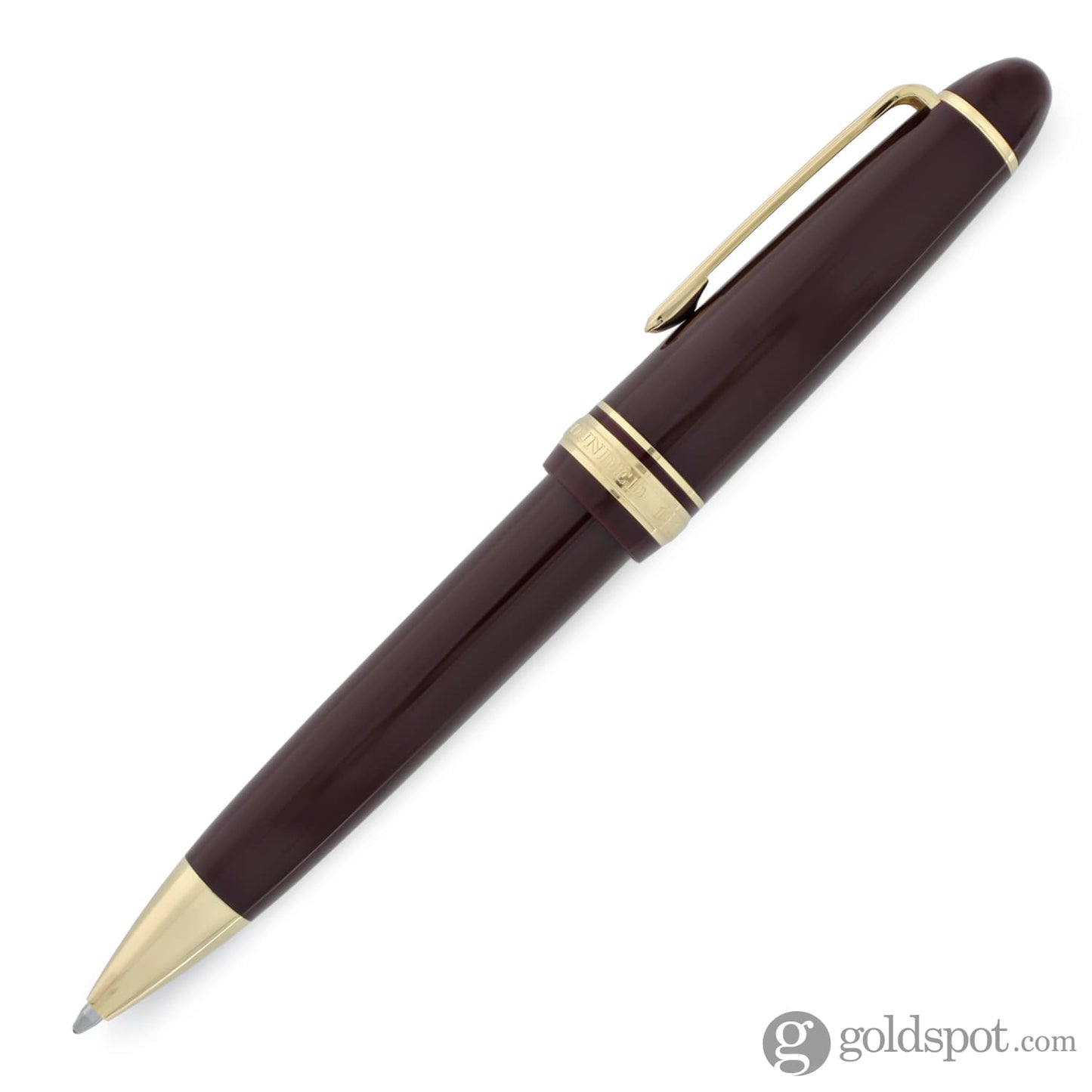Sailor 1911 Large Ballpoint Pen in Maroon with Gold Trim Pen