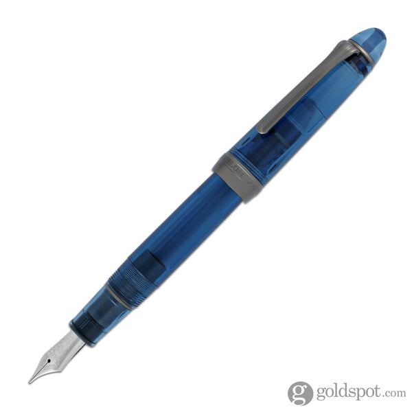 Sailor 1911 Large Fountain Pen in 4AM Blue with Black IP Trim - 21kt Gold Nib Fountain Pen