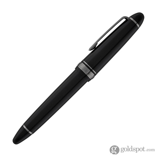 Sailor 1911 Large Fountain Pen in Black Luster & Black Ion Plated - 21K Gold Fountain Pen