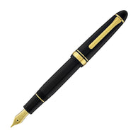 Sailor 1911 Large Fountain Pen in Black with Gold Trim - 21K Gold