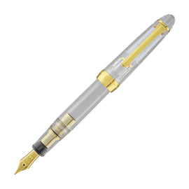 Sailor 1911 Large Fountain Pen in Transparent with Gold Trim - 21K Gold