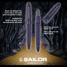 Sailor 1911 Large Fountain Pen in Wicked Witch - 21kt Gold Nib Fountain Pen