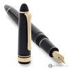 Sailor 1911 Large Lefty Fountain Pen in Black with Gold Trim - 21K Gold Fountain Pen