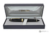 Sailor 1911 Large Lefty Fountain Pen in Black with Gold Trim - 21K Gold Fountain Pen