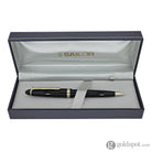 Sailor 1911 Standard Ballpoint Pen in Black with Gold Trim Ballpoint Pen