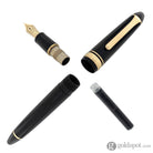 Sailor 1911 Standard Fountain Pen in Black with Gold Trim - 14K Gold Fountain Pen