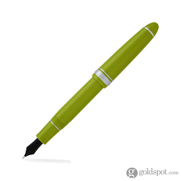 Sailor 1911 Standard Fountain Pen in Key Lime Green with Rhodium Trim - 14K Gold Fountain Pen